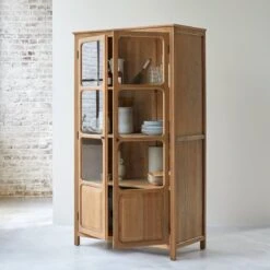 Marthe - Vaisselier En Chêne Massif -Magasin De Meubles 1200 1200 vaisselier en chene massif marthe 2