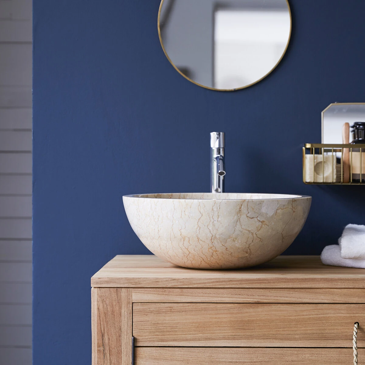 Ibyza - Vasque En Marbre Cream 3 Ibyza - Vasque En Marbre Cream