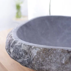 Nobu - Vasque En Pierre De Rivière Galet 12 Nobu - Vasque En Pierre De Rivière Galet -Magasin De Meubles 1200 1200 vasque en pierre de riviere galet nobu 3