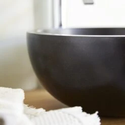 Isa - Vasque En Terrazzo Black -Magasin De Meubles 1200 1200 vasque en terrazzo isa black 4