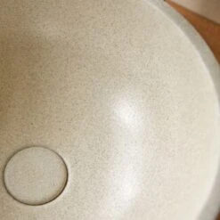 Micha - Vasque Ronde En Terrazzo Cream -Magasin De Meubles 1200 1200 vasque ronde en terrazzo cream micha 4