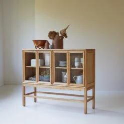 Alex - Vitrine Basse En Mindi -Magasin De Meubles 1200 1200 vitrine basse en mindi alex 3