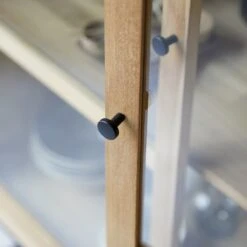 Babeth - Vitrine Haute En Teck Massif 13 Babeth - Vitrine Haute En Teck Massif -Magasin De Meubles 1200 1200 vitrine haute en teck massif babeth 4